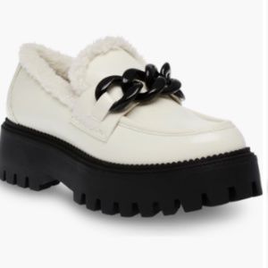 Larazzo Faux Fur Trim Loafer DV- by Dolce Vita